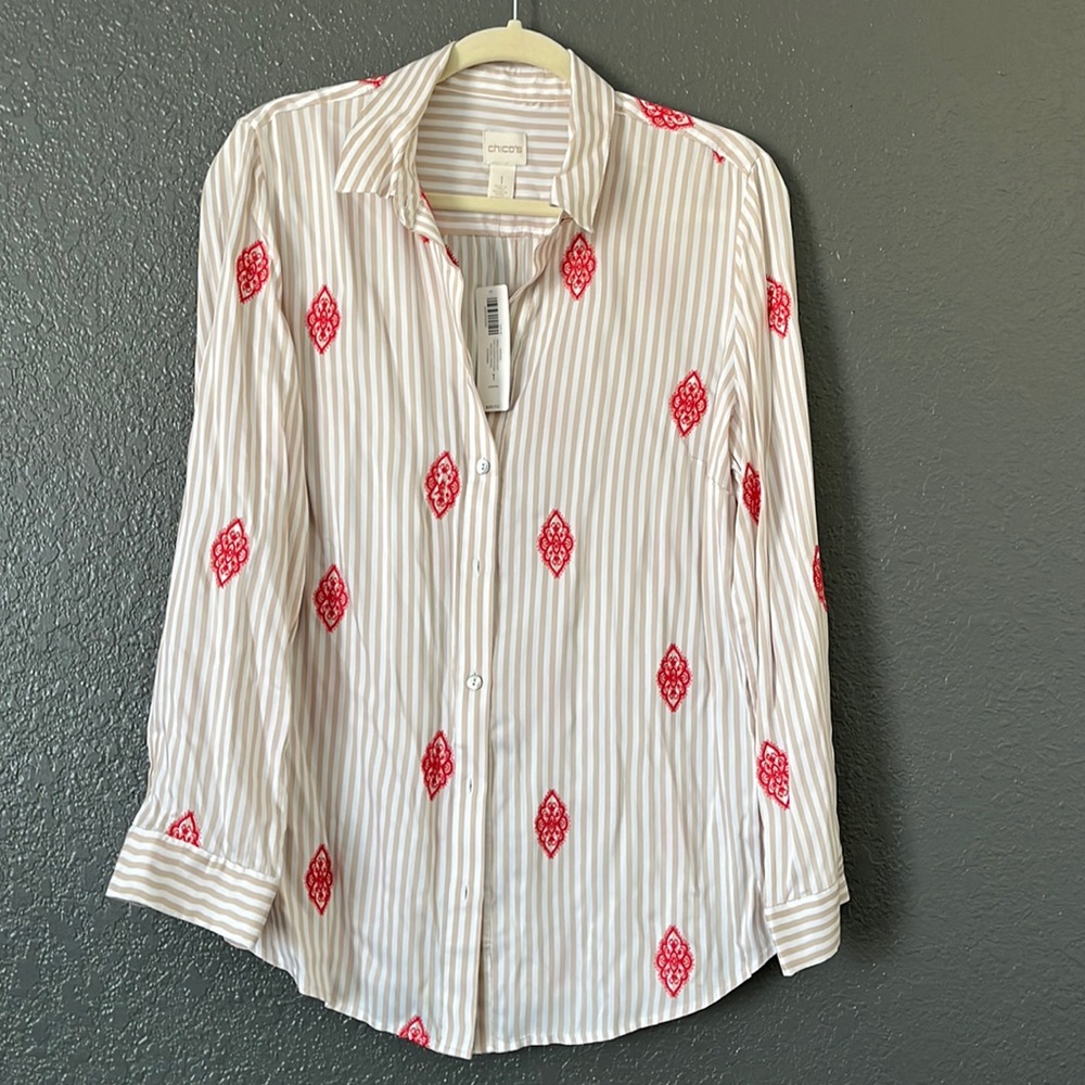 New Chico’s Blouse Size 1